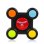 Jouet educatif Dam Electronics Brain Training Circles