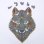 Puzzle en bois Dam Electronics Silhouette Loup A3 multicolore