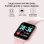 Bracelet d'activité Dam Electronics AK-Y68 Bluetooth, fréquence cardiaque et tension artérielle