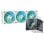 Refrigeração líquida Mars Gaming ML-ARC360 360 mm 3 ventoinhas ARGB branco