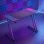 Mesa Gaming Mars Gaming 120 cm fibra de carbono y alfombrilla XXL