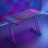 Mesa Gaming Mars Gaming 120 cm fibra de carbono y alfombrilla XXL