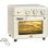 Mini Forno Homcom 20 L 1400 W Convecção AirFry Creme
