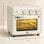Mini Forno Homcom 20 L 1400 W Convecção AirFry Creme