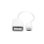 Adapter USB weiblich zu Micro USB 10 cm Dam Electronics