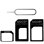 Adaptateur Dam Electronics Cartes SIM et SD