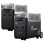 Estación de energía FOSSiBOT F3600 Pro 7680 Wh 3 AC, 6 USB LiFePO4 + solar 400 W