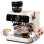 Máquina de café expresso semiautomática HiBREW H7B 2,8 L 20 bares com moinho