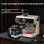 Máquina de café expresso semiautomática HiBREW H7B 2,8 L 20 bares com moinho
