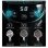 Macina caffè HiBREW G3A 220W Coniche 40 mm Acciaio Inox Nero
