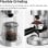 Macinacaffè HiBREW G7 150 W 48 livelli 160 g schermo touch
