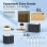 Dispensador Automático Welltin Comida y Agua 6L Fuente 2,5L WiFi Negro