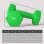 Kurzhantelset Welltin 1 kg 3 kg 5 kg mit Hexagonalständer Kettlebell-Funktion