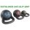 Kettlebell Welltin 2,27-4,54-6,8 kg prise antiderapante