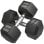Haltères hexagonales Welltin en fonte 12,5 kg Paire