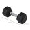Halter Welltin Hexagonal 8 kg Par Borracha Pegada Moletada