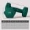 Set de halteres Welltin 3-5 kg hexagonales avec support convertible