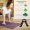 Set de halteres Welltin 3-5 kg hexagonales avec support convertible