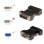 Adaptador Ewent EC1250 DVI-I a VGA 24+5 Pines a 15 Pines Negro