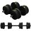 Conjunto halteres ajustaveis 20 kg Welltin Pegadas antiderrapantes