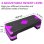 Step Welltin Ajustable Morado 68,5 cm