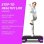 Step Welltin Ajustable Morado 68,5 cm