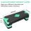 Step aerobico Welltin 68,5 cm Verde