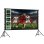 Pantalla Proyector Homcom 100" 16:9 Doble Trípode 4K/8K Blanco