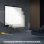 Pantalla de Proyector Homcom 84" 4:3 Enrollable Trípode Negro