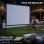 Pantalla Proyector HOMCOM 120" 16:9 Compatible 4K/8K Doble Trípode Plegable