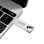 Pen USB Hikvision 64 GB USB 3.0 metálica prateada