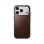 Funda para móvil Nomad Horween MagSafe de cuero marrón rústico para iPhone 18 Pro