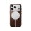 Funda para móvil Nomad Horween MagSafe de cuero marrón rústico para iPhone 18 Pro
