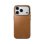 Funda para móvil Nomad Traditional Camino de cuero marrón tostado para iPhone 18 Pro