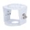 Suporte para poste Uniview para câmara panorâmica branco