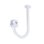 Soporte de Pared Uniview para Cámaras Domo Motorizadas Aluminio Blanco