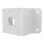 Soporte de Esquina Uniview para Cámaras Bullet y Dome Blanco