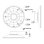 Adaptateur Fisheye Uniview UV-TR-UF45-F-IN Blanc