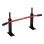 Barra de Dominadas Pared Neo-Sport NS-315 Agarre Espuma Rojo/Negro