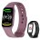 Bracelet d’activité Blackview R1 Bluetooth violet IP68, santé et 24 modes sportifs