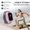 Bracelet d’activité Blackview R1 Bluetooth violet IP68, santé et 24 modes sportifs