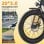 Velo electrique Kaisda K2C 250 W 36 V 10,4 Ah pliable