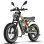 Bicicleta elétrica Fafrees F20 Ultra 48 V 25 Ah 45 km/h verde