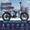 Bicicletta elettrica UNIVERCYCLE B4 pieghevole 48 V 13 Ah 20 pollici