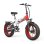 Klapp-E-Bike Zazawork CF1000 1000 W 48 V 20 Ah weiß