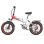 Klapp-E-Bike Zazawork CF1000 1000 W 48 V 20 Ah weiß