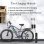 Bicicletta elettrica Nathaniel SYR03 48 V 20 Ah Shimano 7 velocità