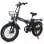 Bicicleta Elétrica Drvetion AT20 PRO 250W Bateria 48V 20Ah Dobrável 20 polegadas