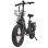 E-Bike DRVETION CT20 faltbar 48 V 20 Ah, Frontkorb, schwarz