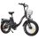 E-Bike DRVETION CT20 faltbar 48 V 20 Ah, Frontkorb, schwarz